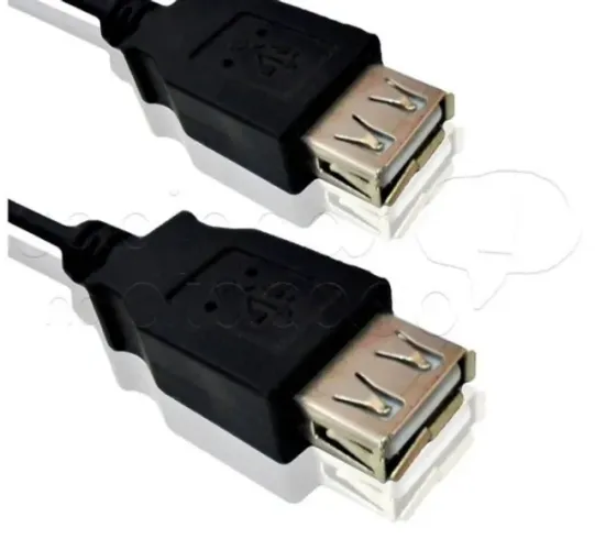 Cabo usb Femea x Femea - 1,5 metros