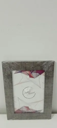 Porta- retrato cinza 10x15cm