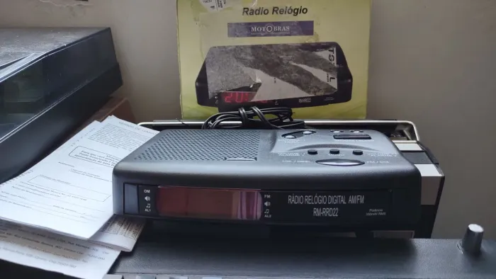 Rádio Relógio Motobras RM-RRD22