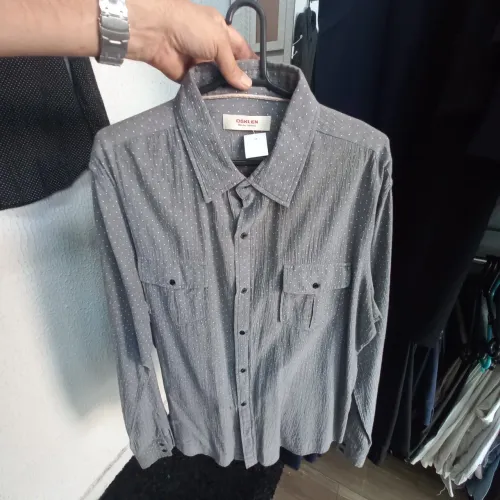 Camisa Osklen M.Longa Cinza