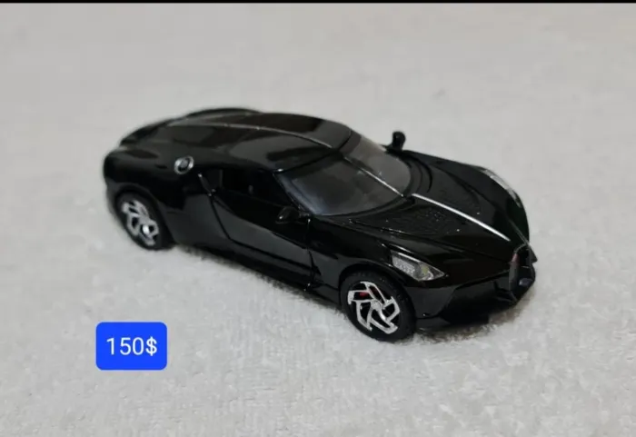 Carrinho miniatura da Bugatti
