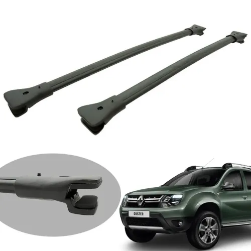 Travessa rack de teto larga alumínio Duster Oroch 2016 a 2022