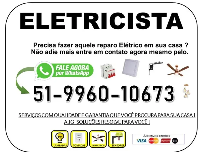 E.L.E.T.R.I.C.I.S.T.A - Soluções elétricas para sua casa.