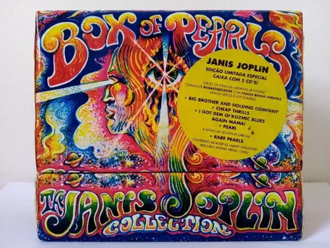 The Janis Joplin - Box Of Pears - Collection - Edição Especial Limitada - 5 CD's