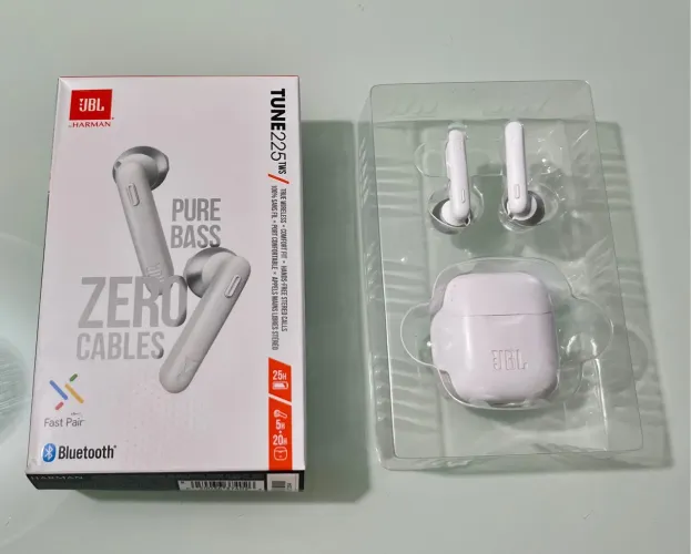 FONE DE OUVIDO JBL TUNE 225 TWS BRANCO