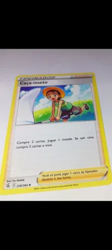 Carta pokémon original copag caça inseto treinador 