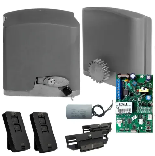 Kit Motor de Portão Eletrônico Ppa DZ Rio 700Kg Automatizador Automático