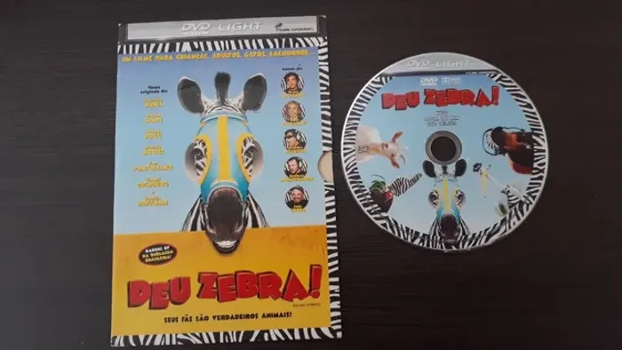 Dvd Deu Zebra!