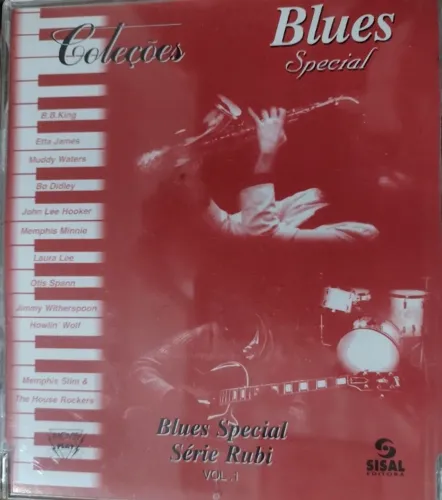 Cd de 1996 Coleções Blues Special - Série Rubi Vol. 1 - Sisal