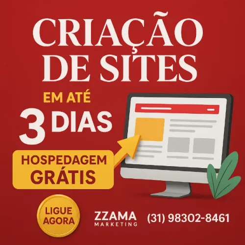 CRIAÇÃO DE SITES PROFISSIONAL - SUA EMPRESA ONLINE - CRIAMOS EM 3D DIAS