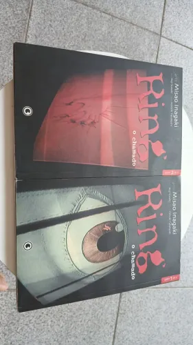 Mangá Ring O Chamado completo vol 1 e 2