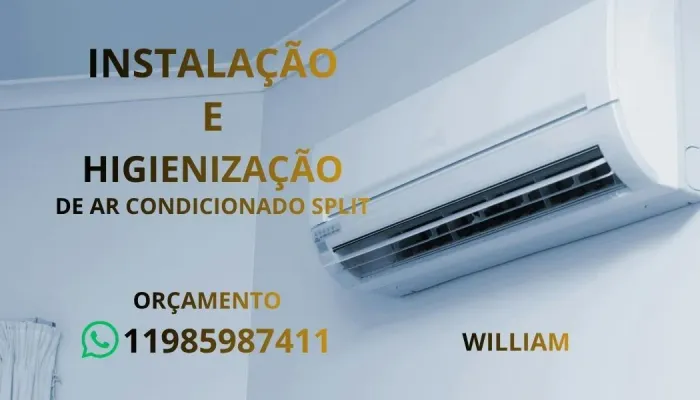 Instalação de ar condicionado split