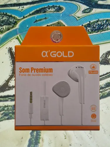 Fone De Ouvido Com Fio On-ear Com Microfone Som Alta Graves