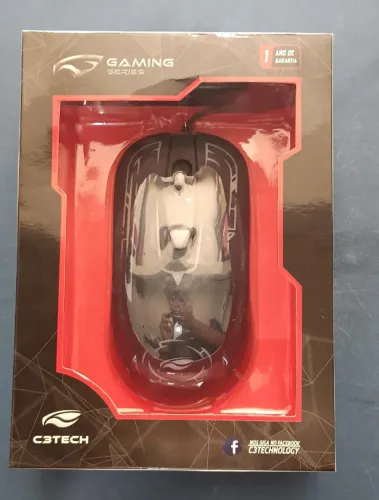 MOUSE GAMER C3TECH MG-12 2400DPI MULTICORES