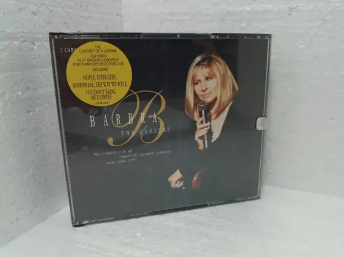 CD Duplo Barbra Streisand - The Concert (1994) Importado