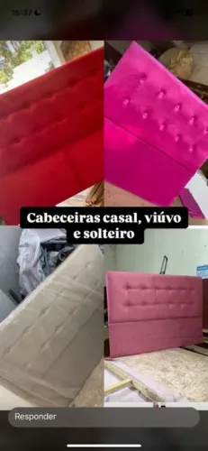 Cabeceiras Solteiro/ Casal/ Viúva/ Queen/ King(DIRETO DA FÁBRICA)
