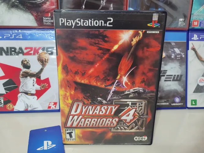 Dynasty Warriors 4 PS2 - CD Original Mídia Física