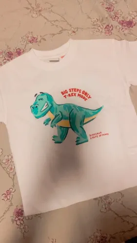 Camiseta Infantil Zara - TAM 4/5 anos