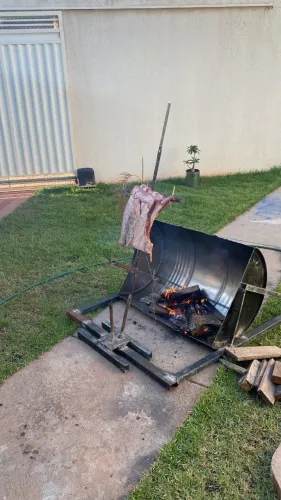 Aluguel Churrasqueira fogo de chão