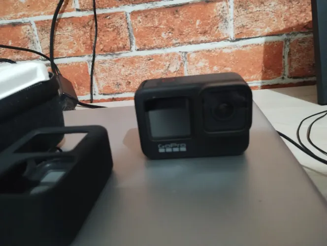 GoPro Hero 9 - carregador e acessórios 
