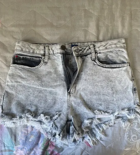 Shorts Jeans Destroyed Feminino