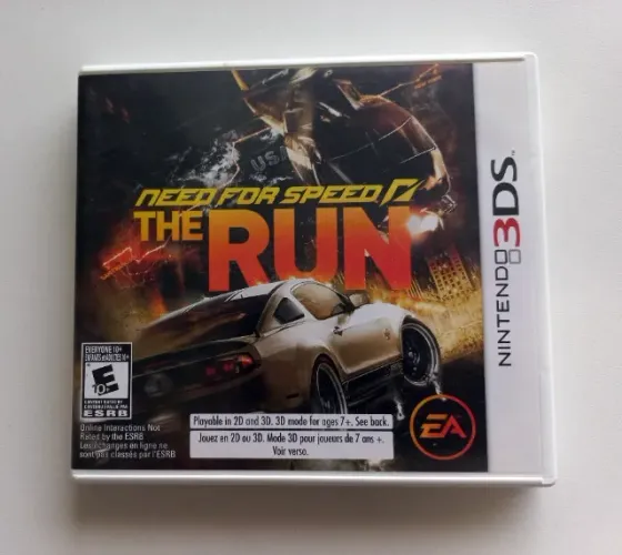 Need For Speed The Run Original Nintendo 3DS