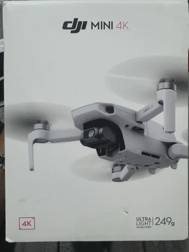 Drone DJi mini 4K zero nunca voado.
