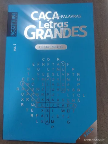 Caça-Palavras Letras Grandes - Edição Especial