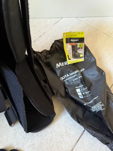 Bota Imobilizadora Mercur - Tamanho G