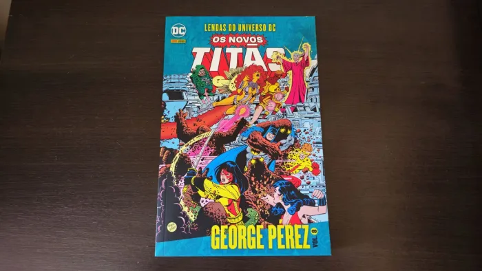 Novos Titãs Vol. 8 - George Perez - Lendas do Universo DC - HQ Panini