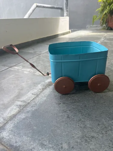 Carrinho vagão de ferro Newborn