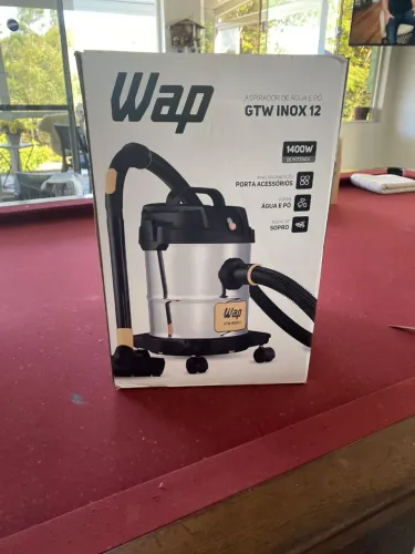 ASPIRADOR INOX 12L WAP PRONTA ENTREGA PROMOÇÃO 