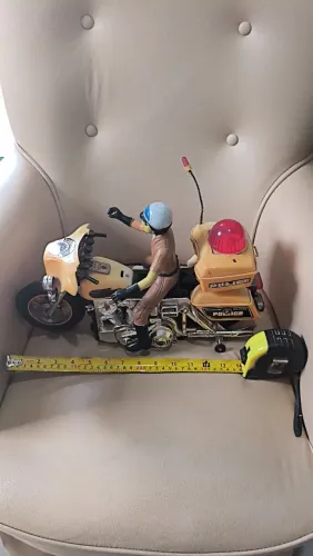 Motocicleta grande de Brinquedo Policial
