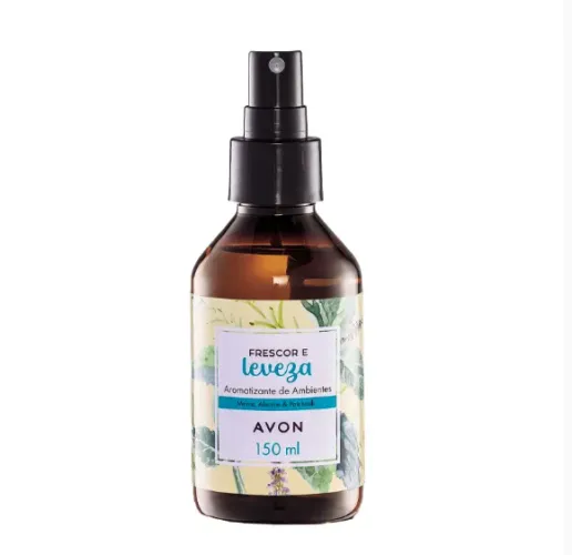 SPRAY AROMATIZANTE DE AMBIENTES FRESCOR E LEVEZA AVON