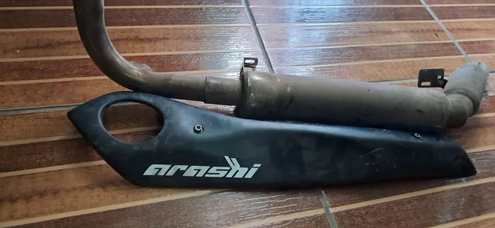 Escapamento Arashi FZ25 inox 2018 ate 2024