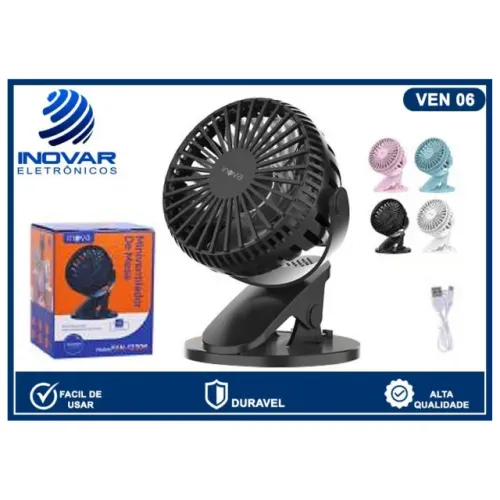 Ventilador Portátil Inova FAN-12306