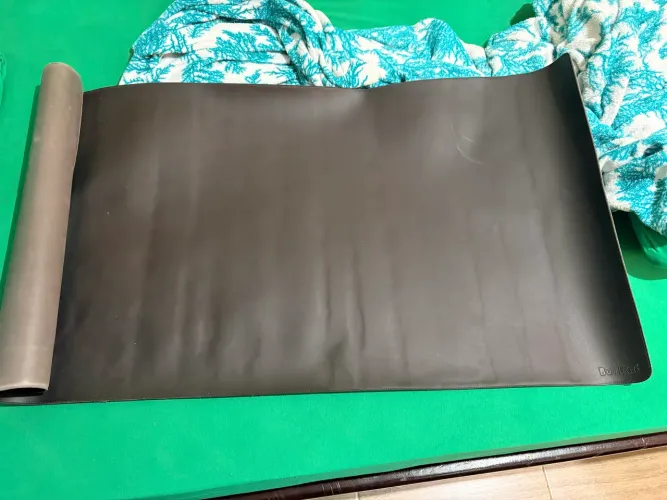 Desk Pad Bullpad 120x60cm Mouse Pad Gigante em Couro Sintetico