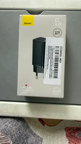 Carregador Baseus 65w GaN Lite