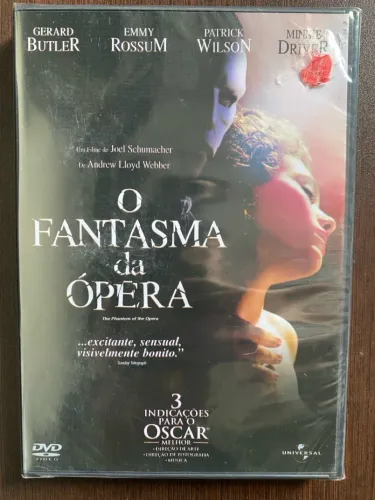 DVD - O Fantasma da Ópera - original novo lacrado 