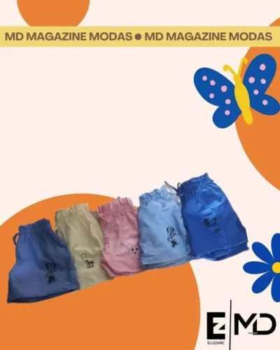 ? Shorts Infantis Femininos - Vários modelos | Tamanho?