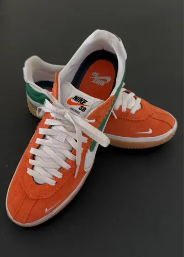Nike BRSB laranja e verde 40