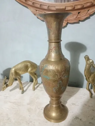 Vaso ? Indiano bronze