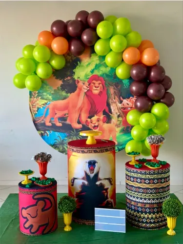 Alugo decoração Tema rei leão aniversário 