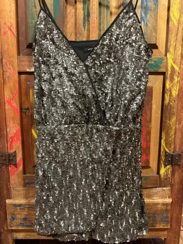 Vestido shop 126 curto brilho