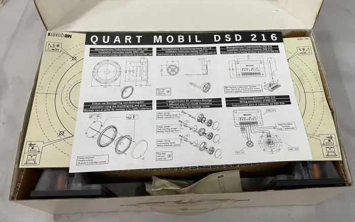 Kit alto falantes MB Quart - 120W RMS - 2 vias