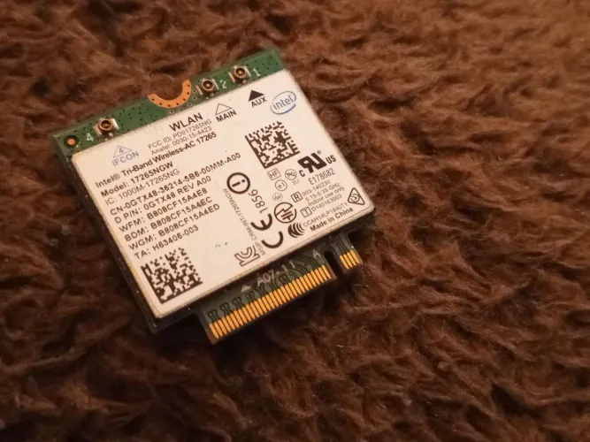 Placa de Rede Wireless Intel Tri-Band 17265NGW
