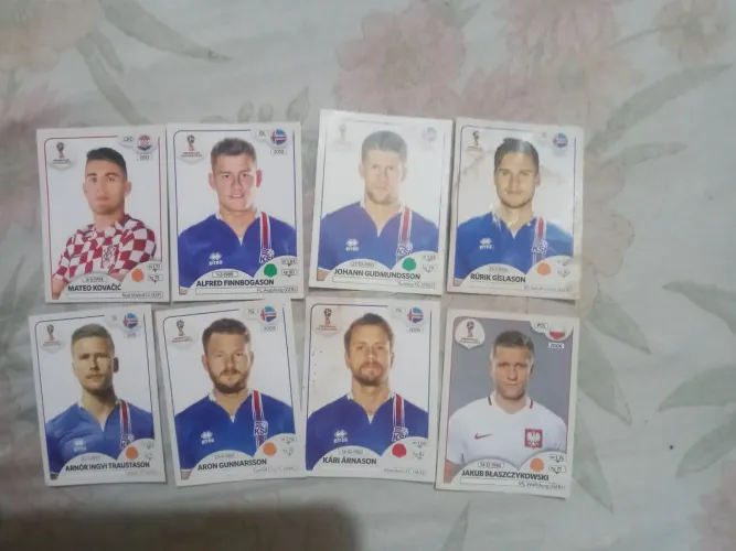 Figurinhas da copa 2018