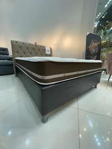 Colchão de Molas Casal+ Base Casal -Produto Novo Lacrado de Fábrica Entrega Rápida