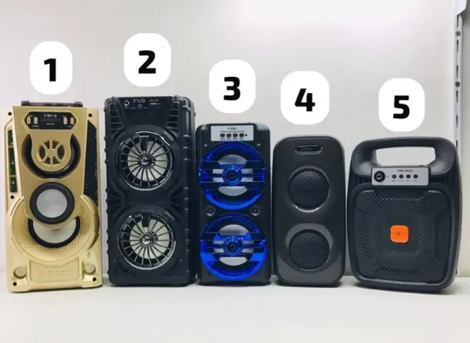 Caixas De Som Bluetooth Portatil - Entrega das 9 até 22hrs