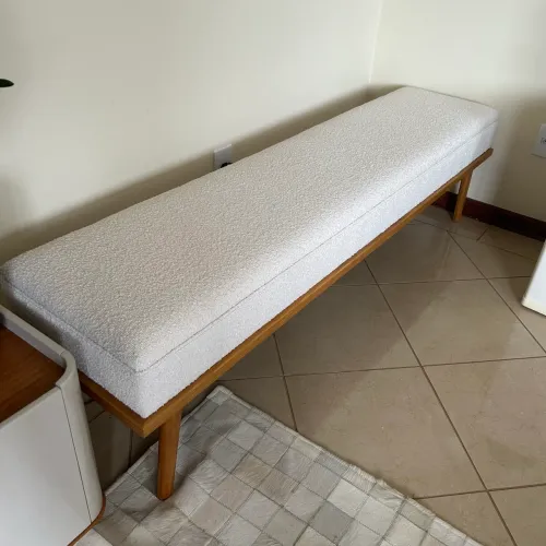 Recamière Madeira com Estofado